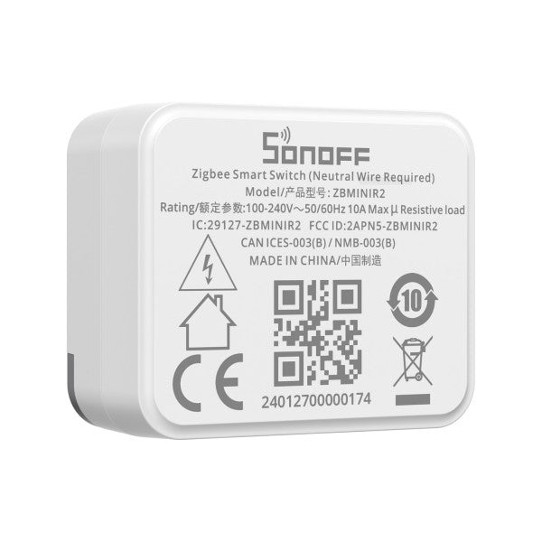 Zigbee Sonoff Extreme Smart Switch - SONZZBMINIR2 - Vesternet