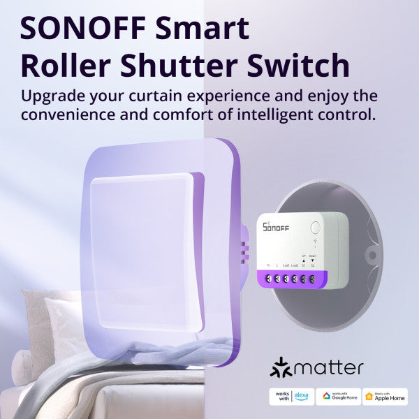 Matter Sonoff Smart Roller Shutter Switch