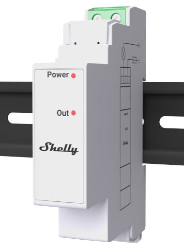Shelly Pro 3EM Switch-tilføjelse