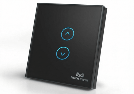 Z - Wave Plus MCO Home Glass Touch Shutter - MCOEC421B - Vesternet