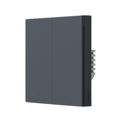 Aqara Smart Wall Switch H1 (with neutral, double rocker) - Vesternet