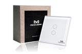 Zigbee MCO Home Glass Touch 2 Button Switch