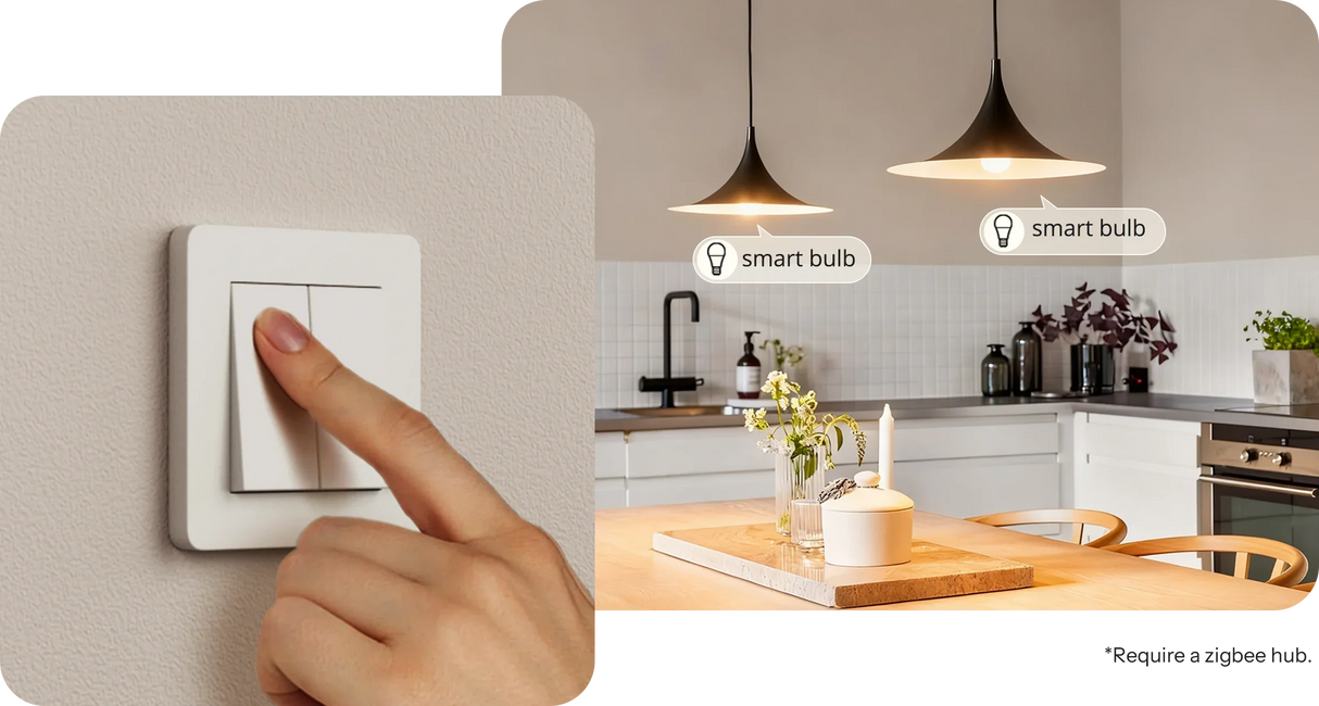 Zigbee Sonoff Mini Duo 2-Gang Smart Switch