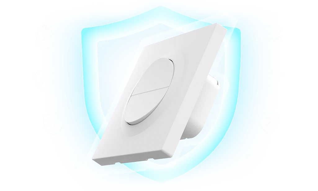 Zigbee Sonoff Double Smart Wall Switch without Neutral
