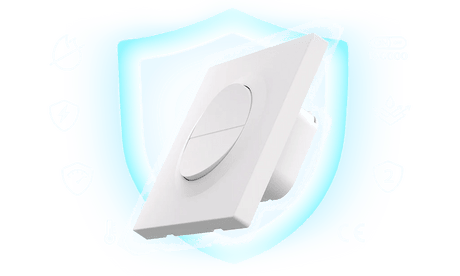 Zigbee Sonoff Double Smart Wall Switch without Neutral - SONZORBZB2GSL - Vesternet