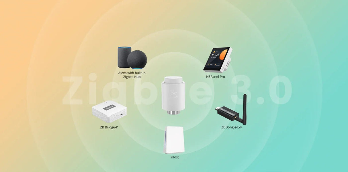 Zigbee Sonoff Thermostatic Radiator Valve - SONZTRVZB - Vesternet
