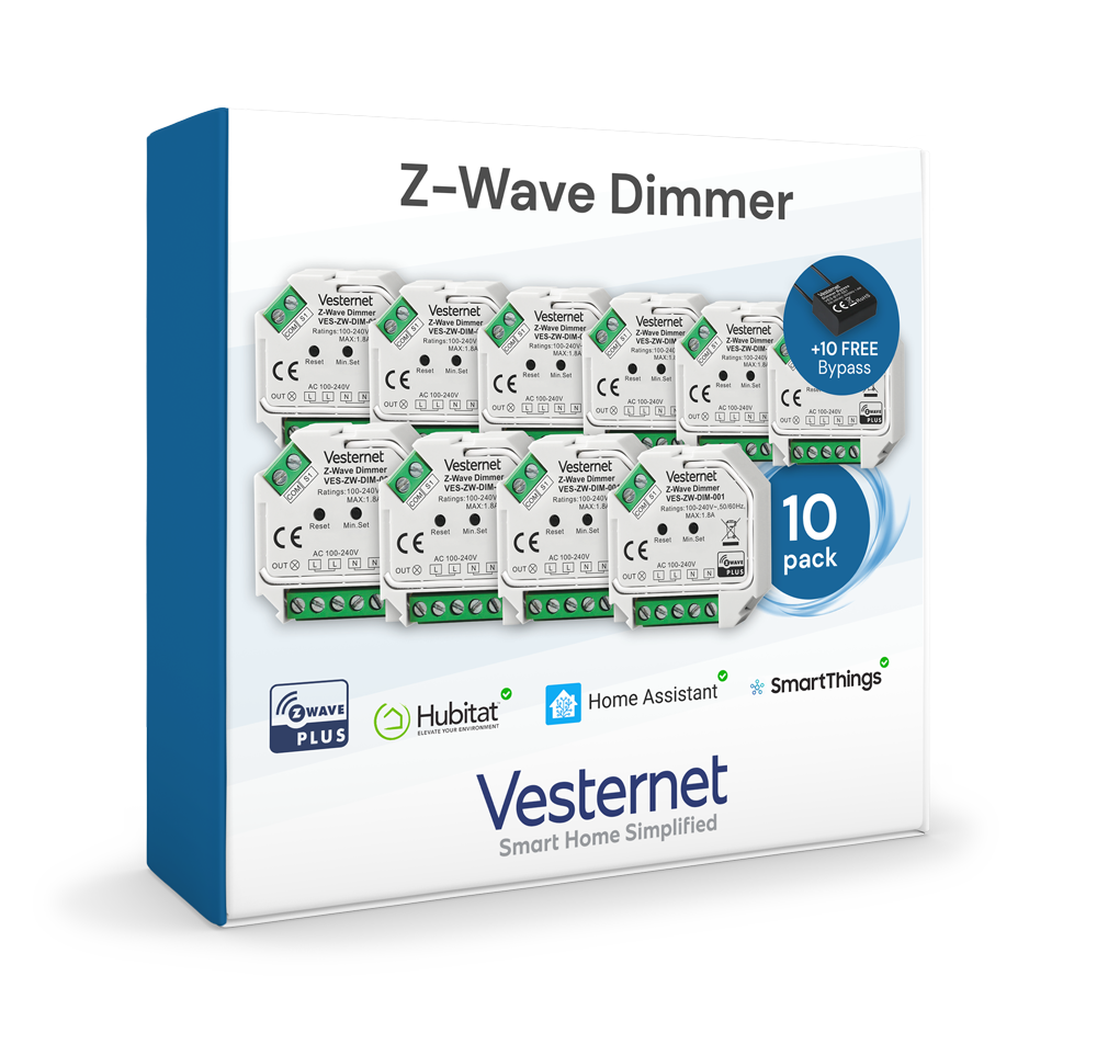 vesternet Z-Wave Regulador de fluxo luminoso