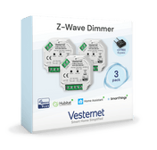 Vesternet Z - Wave Dimmer - VES - ZW - DIM - 001 - 3PACK - Vesternet