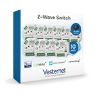 Vesternet Z - Wave Switch - VES - ZW - SWI - 002 - 10PACK - Vesternet