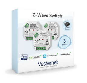 Vesternet Z - Wave Switch - VES - ZW - SWI - 002 - 3PACK - Vesternet