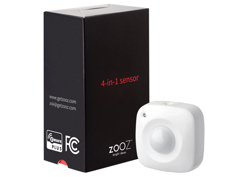 z-wave Más zooz Sensor 4 en 1 Serie 700