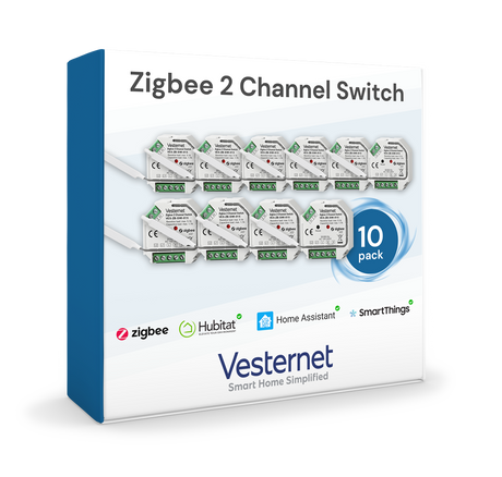 vesternet Zigbee Przełącznik 2-kanałowy