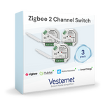 vesternet Zigbee 2-kanals kontakt