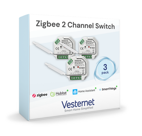 vesternet Zigbee 2-Kanal-Schalter