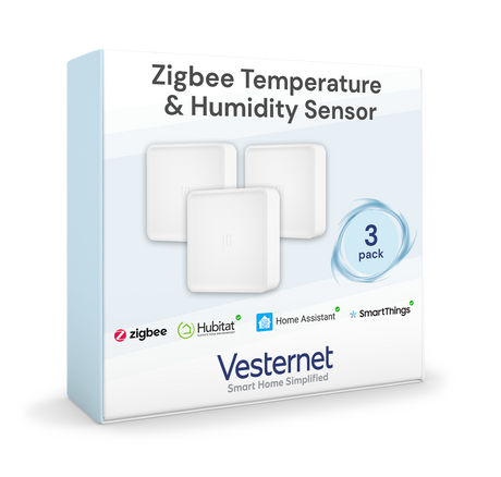 Vesternet Zigbee Sensor de temperatura y humedad