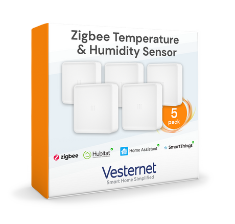 Vesternet Zigbee Sensor de temperatura e humidade