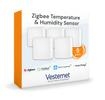 Vesternet Zigbee Temperature & Humidity Sensor - VES - ZB - TEM - 27 - 5PACK - Vesternet