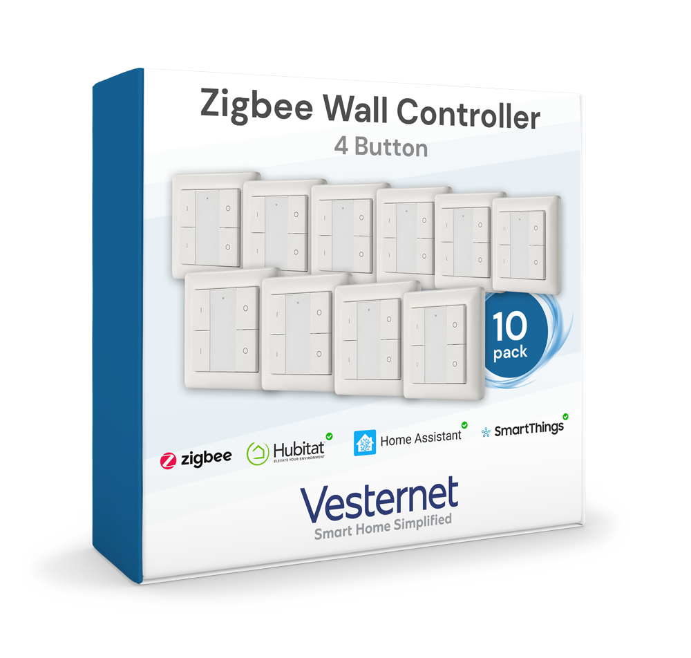 vesternet Zigbee Kontroler ścienny - 4 przyciski