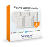 Vesternet Zigbee Wall Controller - 2 Button