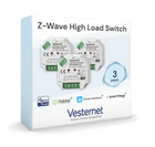 Vesternet Z - Wave High Load Switch - VES - ZW - HLD - 016 - 3PACK - Vesternet