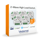 Vesternet Z - Wave High Load Switch - VES - ZW - HLD - 016 - 5PACK - Vesternet