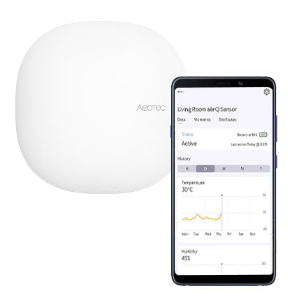 Z-Wave Aeotec aërQ Temperatur & Humidity Sensor 8
