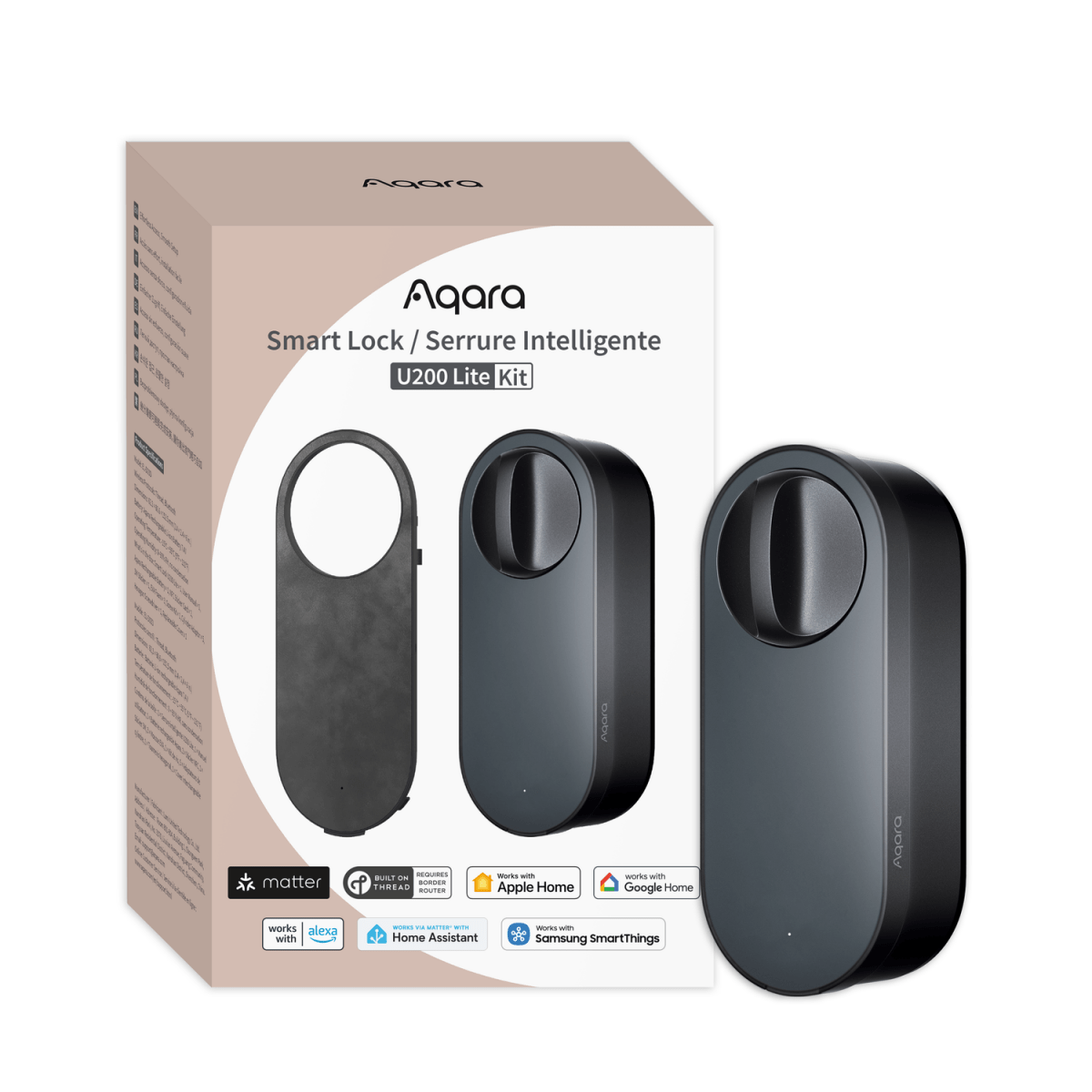 Aqara Smart Lock U200 Lite KIT - AQA_EL - D03D_B - Vesternet