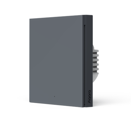 Aqara Smart Wall Switch H1 (with neutral, single rocker) - Vesternet