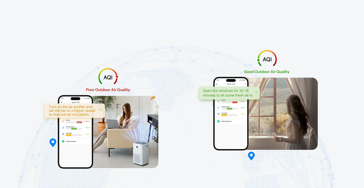 Matter Sonoff AirGuard PM2.5/PM10 Air Quality Monitor