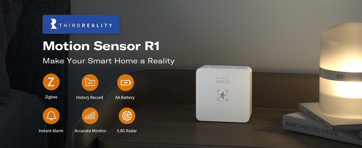 Zigbee ThirdReality Motion Sensor R1 - 3RDZP1MSR1A1-EU - Vesternet