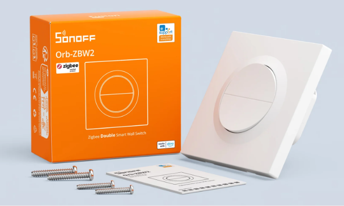 Zigbee Sonoff Double Smart Wall Switch
