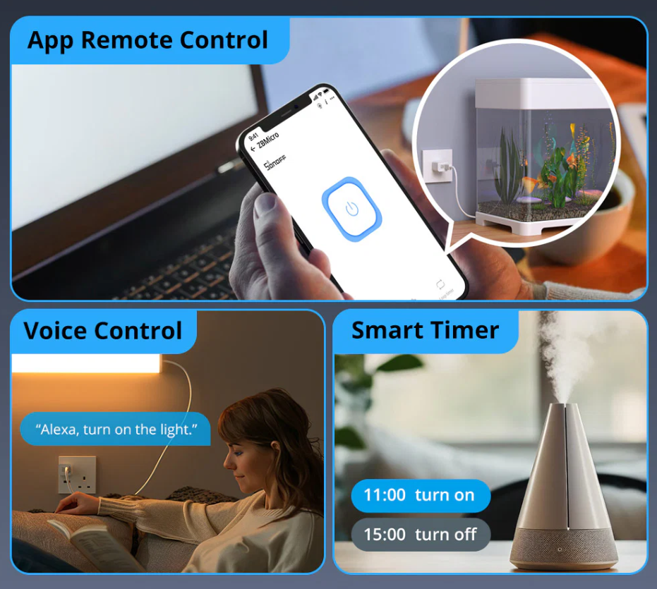 Zigbee Sonoff Micro USB Smart Adapter