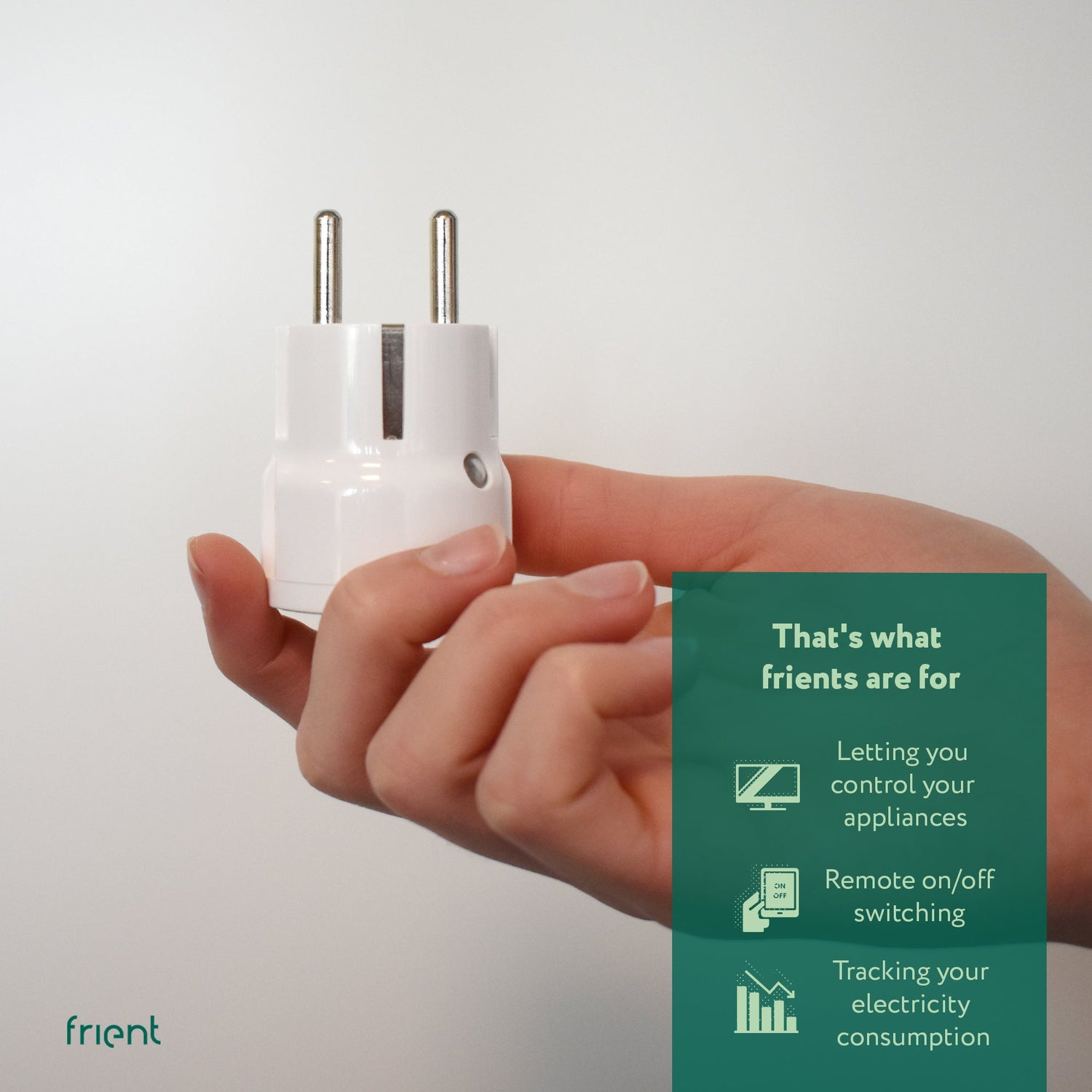 Zigbee Frient Smart Plug Mini 2 - Schuko - FRIZSPLZB - 141 - Vesternet