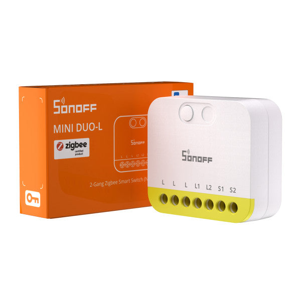 Zigbee Sonoff Mini Duo-L 2-Gang Smart Switch