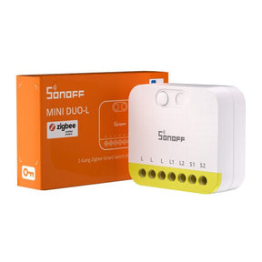 Zigbee Sonoff Mini Duo-L 2-Gang Smart Switch - SONZMINIZB2GSL - Vesternet