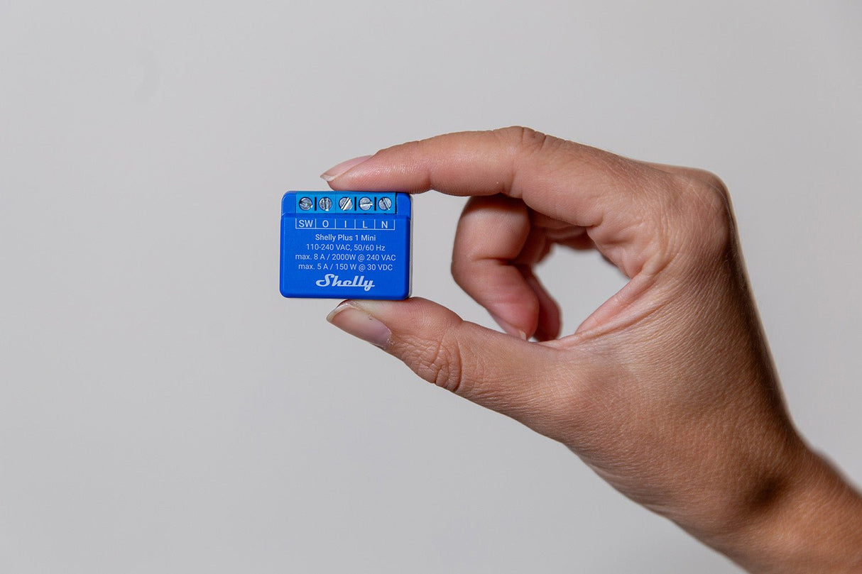 Shelly Plus 1 Mini - ALRLMINIPLUS1 - Vesternet