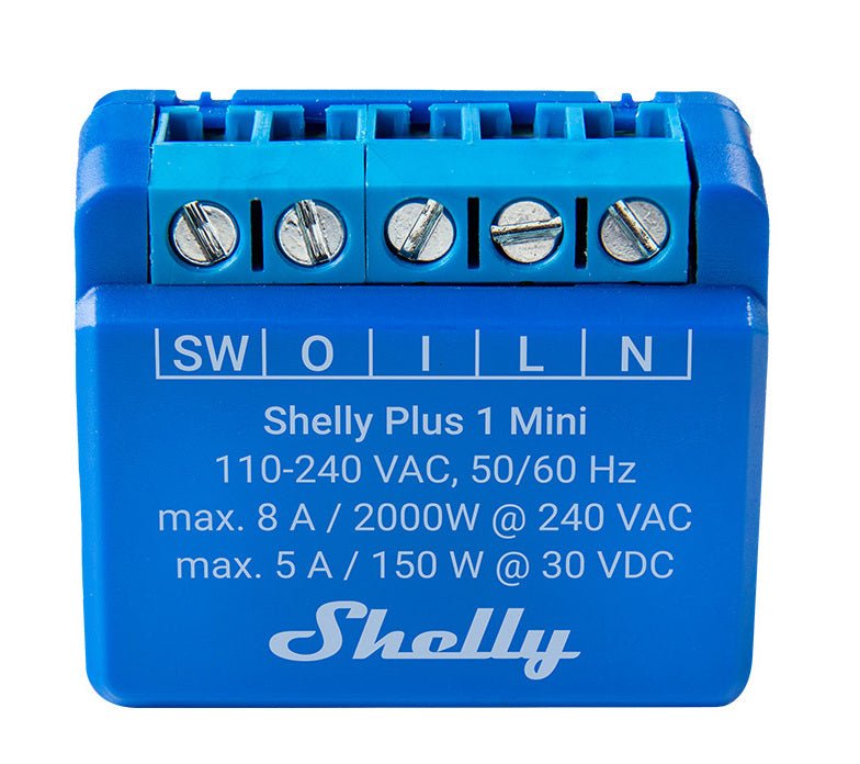 Shelly Plus 1 Mini - ALRLMINIPLUS1 - Vesternet