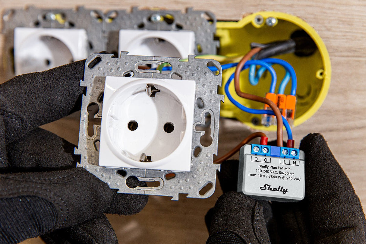 Shelly Plus PM Mini - ALRLMINIPLUSPM - Vesternet