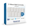 Vesternet Z - Wave Wall Controller - 4 Button - VES - ZW - WAL - 008 - 10PACK - Vesternet