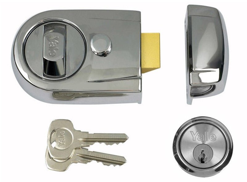 Yale Smart Living Y3 Contemporary Nightlatch - B - Y3 - CH - CH - 60 - Vesternet
