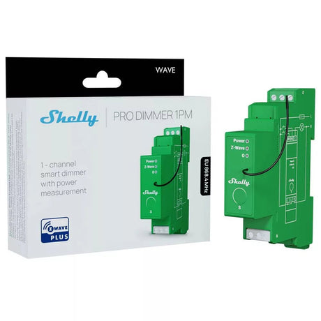 Z - Wave Shelly Wave PRO Dimmer 1PM - Vesternet