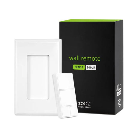 Z - Wave Zooz Wall Remote - ZEN37 - Vesternet