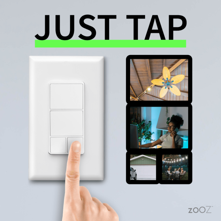 Z - Wave Zooz Wall Remote - ZEN37 - Vesternet
