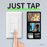 Z - Wave Zooz Wall Remote - ZEN37 - Vesternet