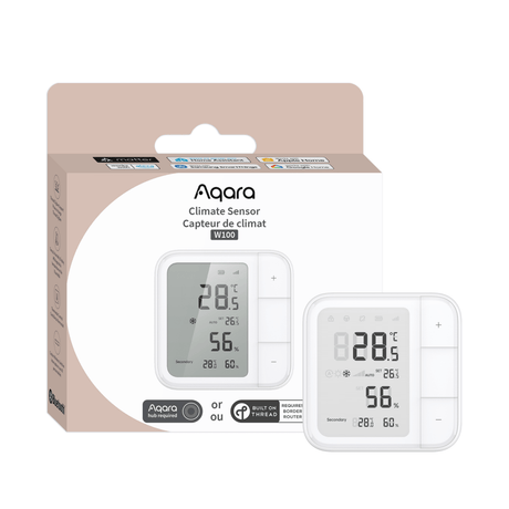 Zigbee Aqara Climate Sensor W100 - AQAZTH - S04D - Vesternet
