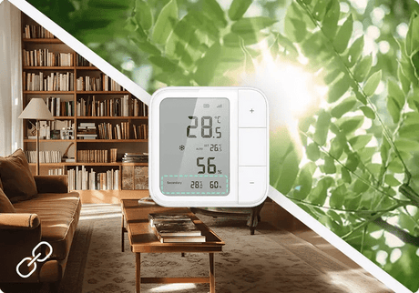 Zigbee Aqara Climate Sensor W100 - AQAZTH - S04D - Vesternet