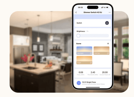 Zigbee Aqara Dimmer Switch H2 - AQAZKD - R01D - Vesternet