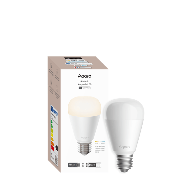 Zigbee Aqara LED Bulb T2 E27, CCT - AQAZLB - L02E - Vesternet