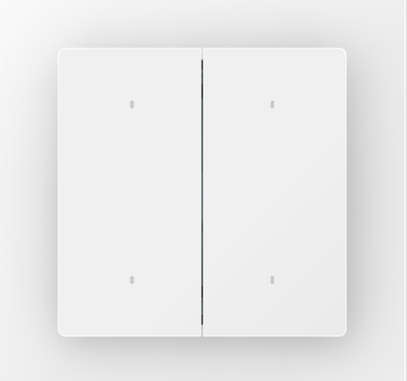 Zigbee Aqara Light Switch H2 (double rocker) - AQAZWS - K08D - Vesternet
