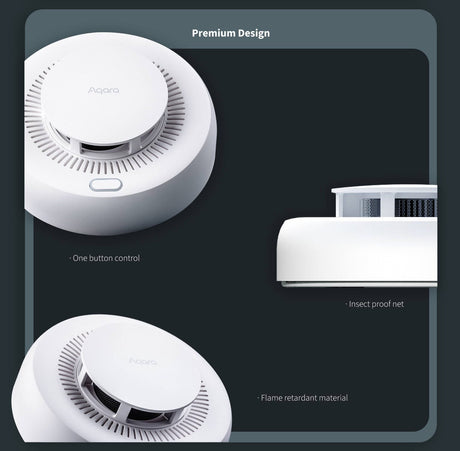Zigbee Aqara Smoke Detector - AQAZSD - S01D - Vesternet